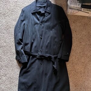 Calvin Klein Trench Coat- Mens Black 42L
